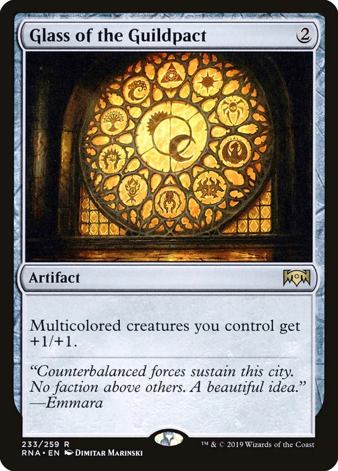 Glass of the Guildpact (Ravnica Allegiance) - Magic: The Gathering in TCG Land