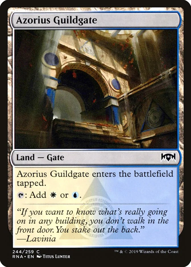 Azorius Guildgate (Ravnica Allegiance) - Magic: The Gathering in TCG Land