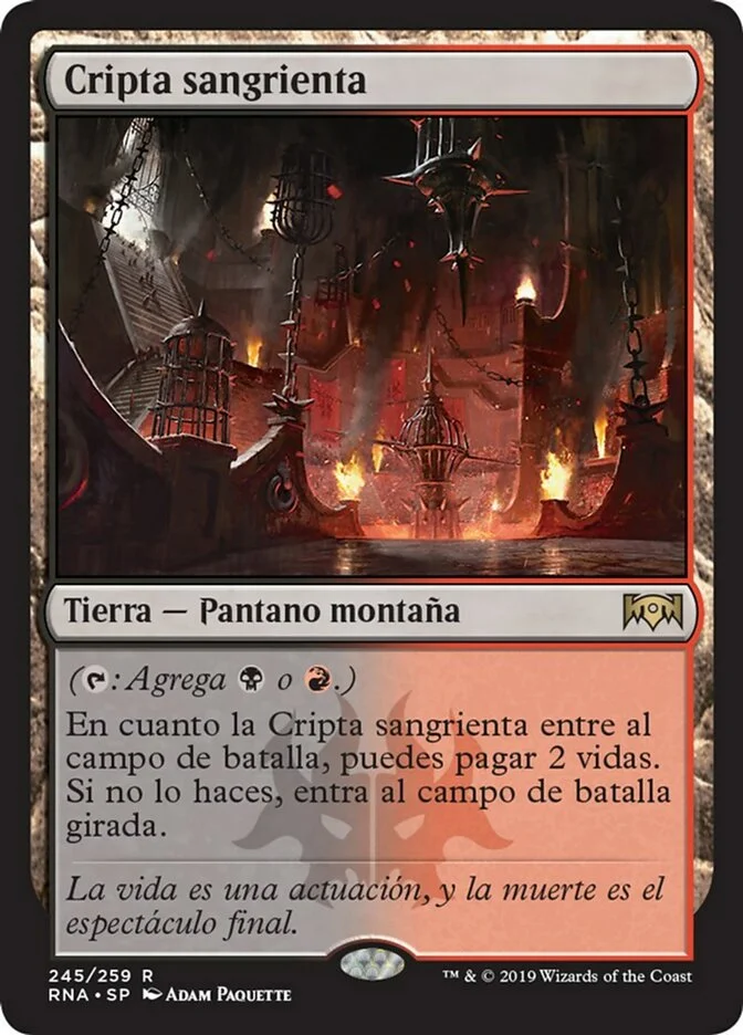Cripta sangrienta (Ravnica Allegiance) - Magic: The Gathering in TCG Land
