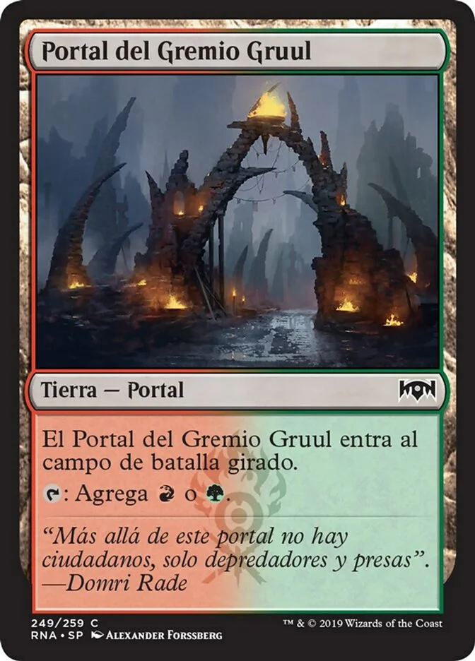 Portal del Gremio Gruul (Ravnica Allegiance) - Magic: The Gathering in TCG Land