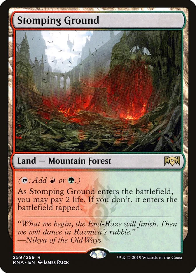 Stomping Ground (Ravnica Allegiance) - Magic: The Gathering in TCG Land