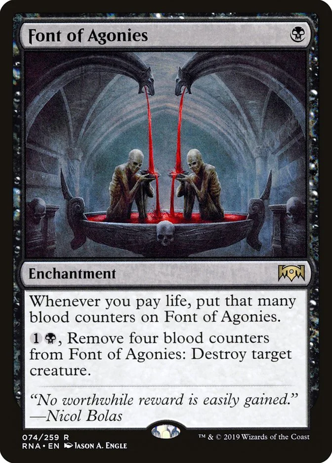 Font of Agonies (Ravnica Allegiance) - Magic: The Gathering in TCG Land