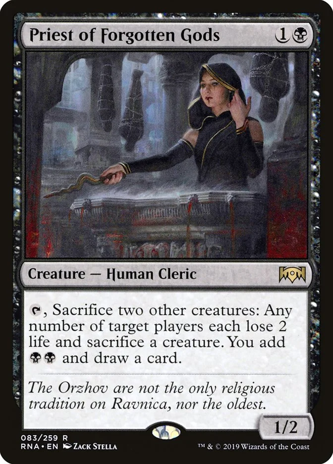 Priest of Forgotten Gods (Ravnica Allegiance) - Magic: The Gathering in TCG Land