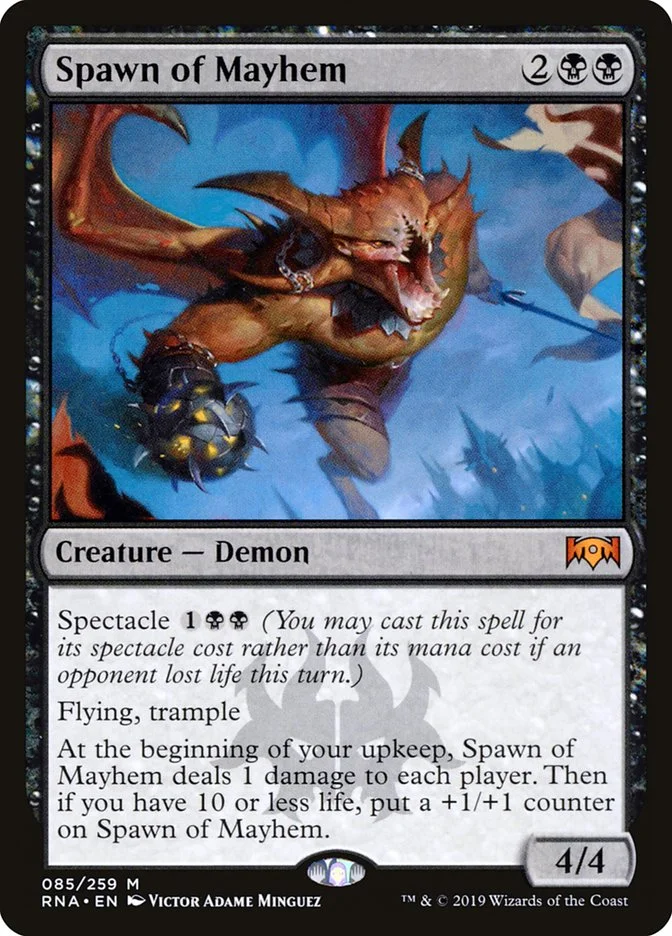 Spawn of Mayhem (Ravnica Allegiance) - Magic: The Gathering in TCG Land