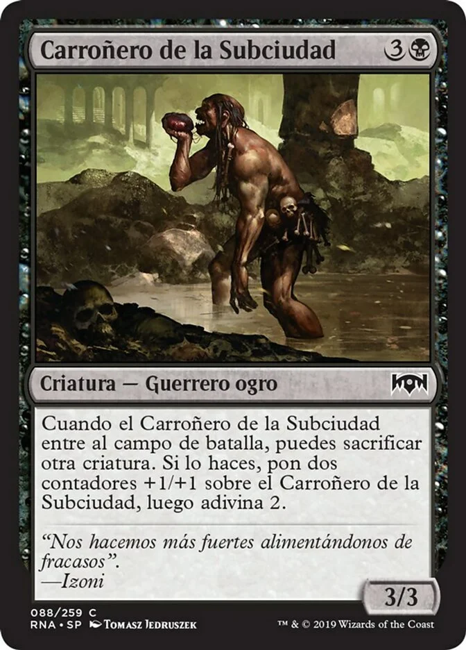 Carroñero de la Subciudad (Ravnica Allegiance) - Magic: The Gathering in TCG Land México