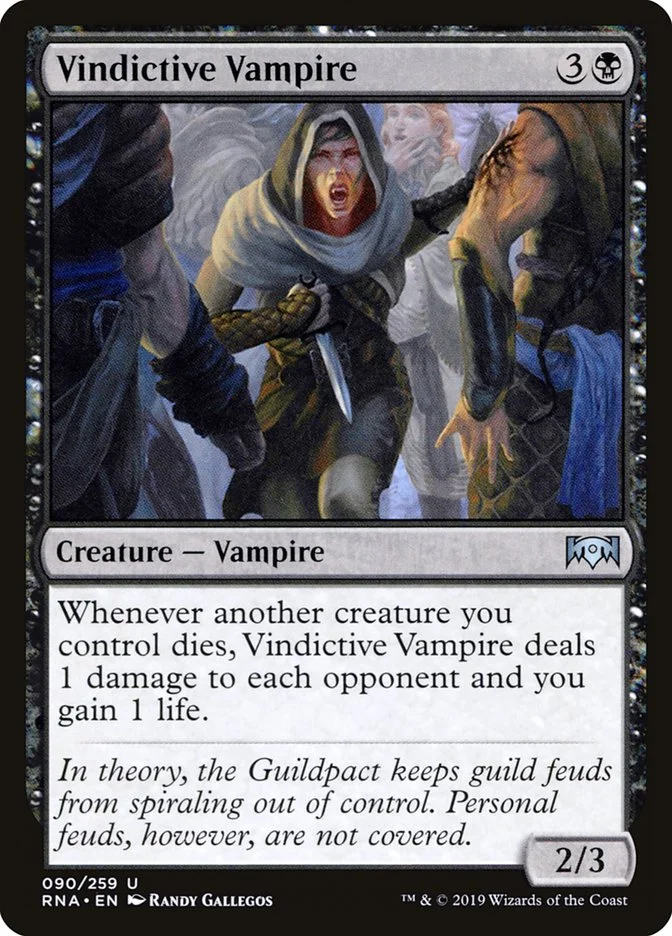 Vindictive Vampire (Ravnica Allegiance) - Magic: The Gathering in TCG Land