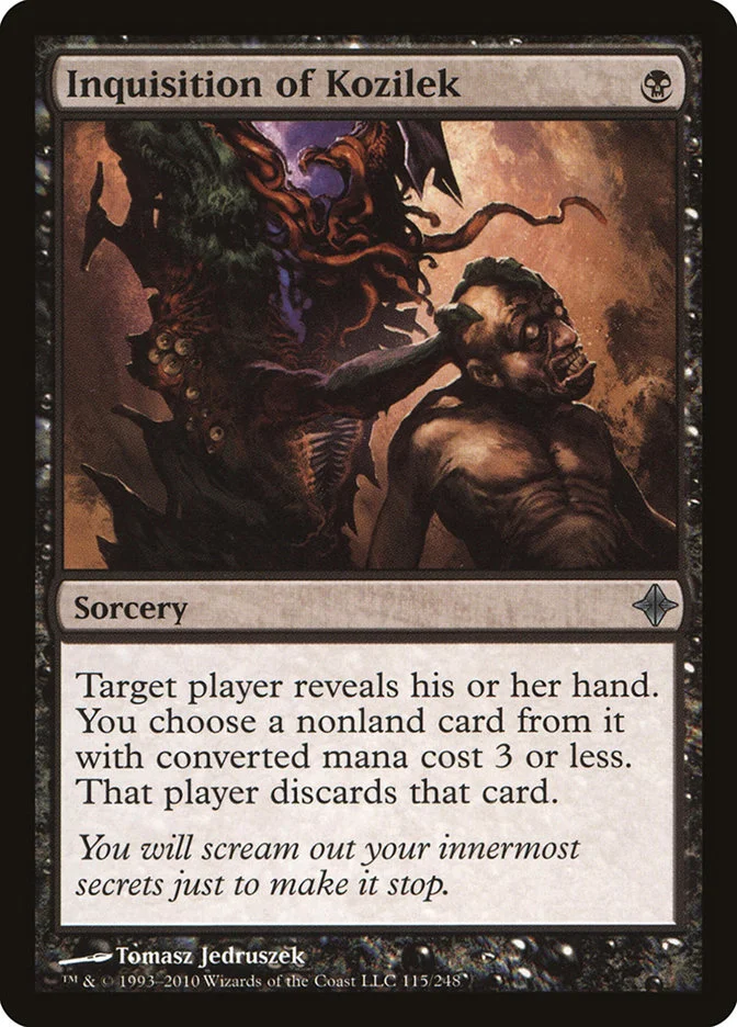 Inquisition of Kozilek (Rise of the Eldrazi) - Magic: The Gathering in TCG Land