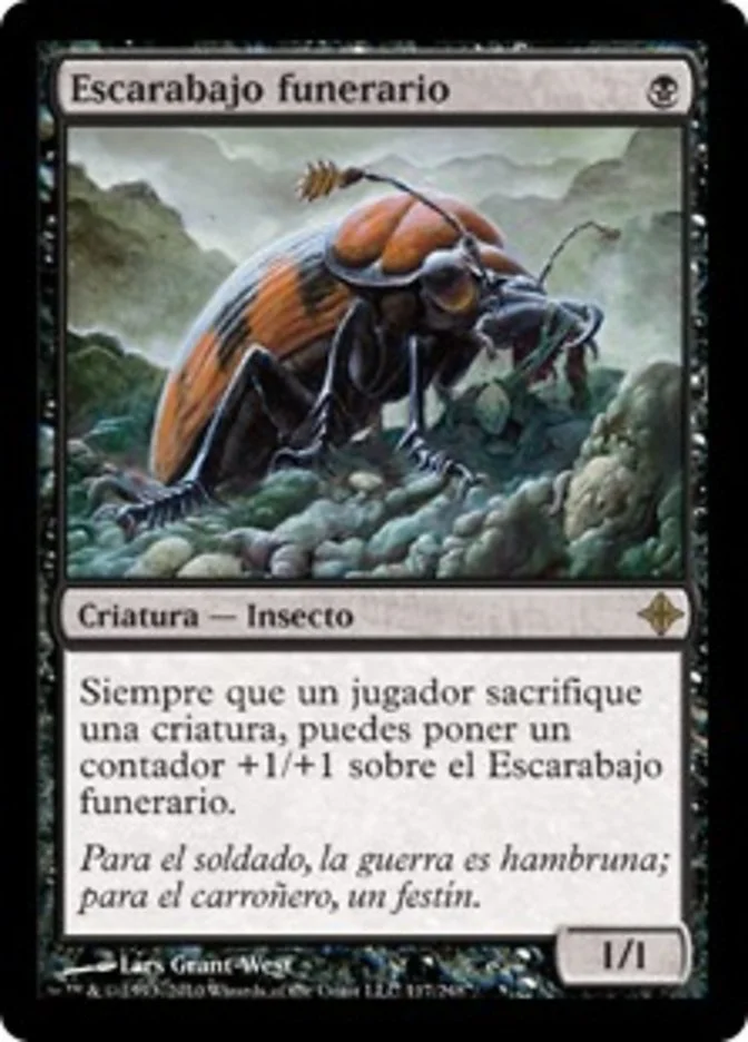 Escarabajo funerario (Rise of the Eldrazi) - Magic: The Gathering in TCG Land