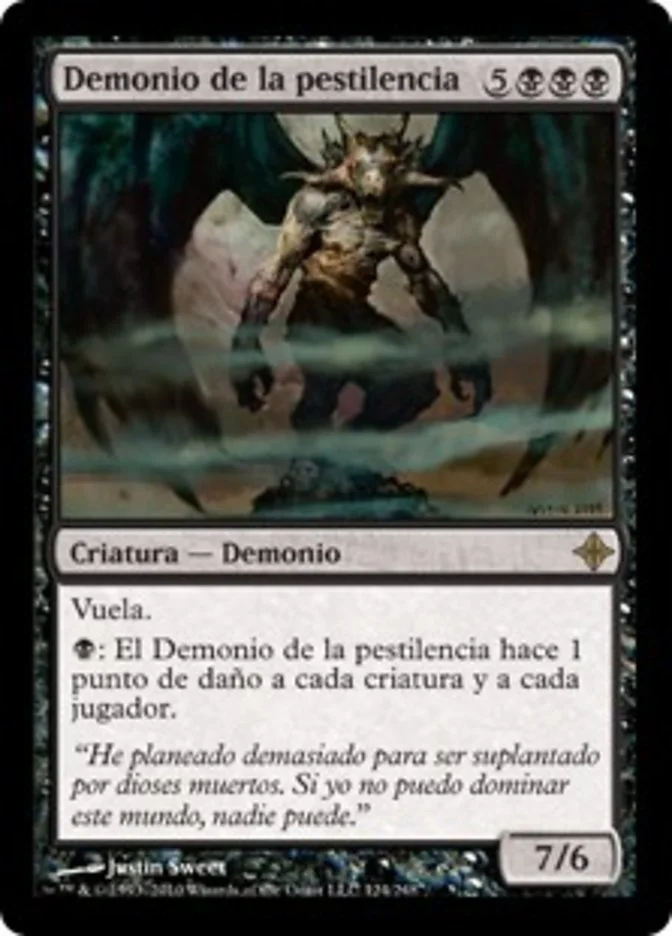 Demonio de la pestilencia (Rise of the Eldrazi) - Magic: The Gathering in TCG Land