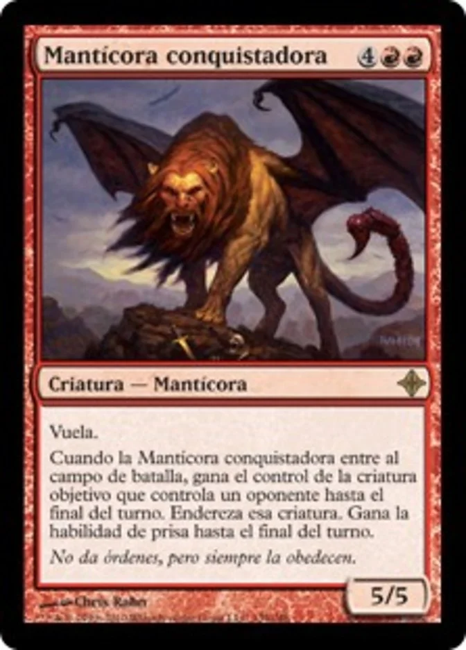 Mantícora conquistadora (Rise of the Eldrazi) - Magic: The Gathering in TCG Land