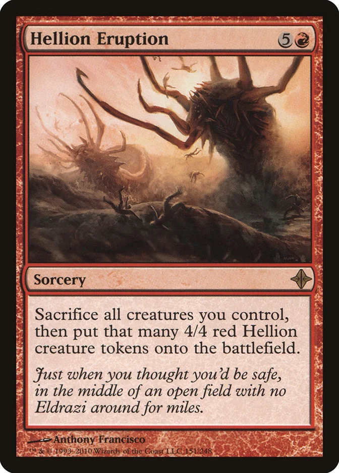 Hellion Eruption (Rise of the Eldrazi) - Magic: The Gathering in TCG Land
