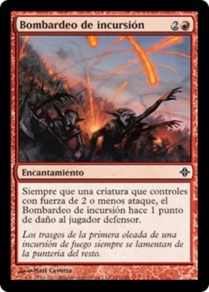 Bombardeo de incursión (Rise of the Eldrazi) - Magic: The Gathering in TCG Land