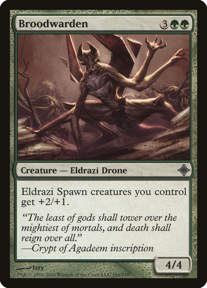 Broodwarden (Rise of the Eldrazi) - Magic: The Gathering in TCG Land