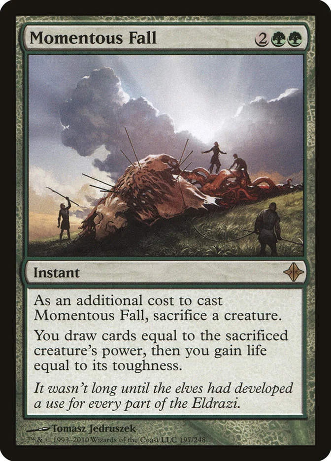 Momentous Fall (Rise of the Eldrazi) - Magic: The Gathering in TCG Land