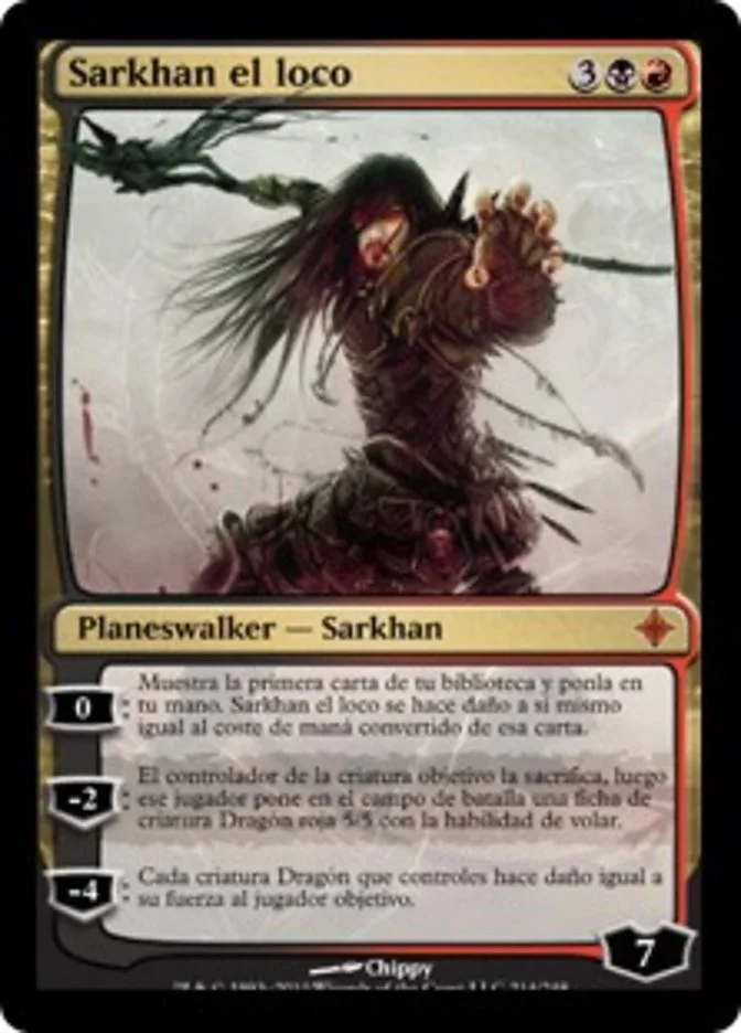 Sarkhan el loco (Rise of the Eldrazi) - Magic: The Gathering in TCG Land