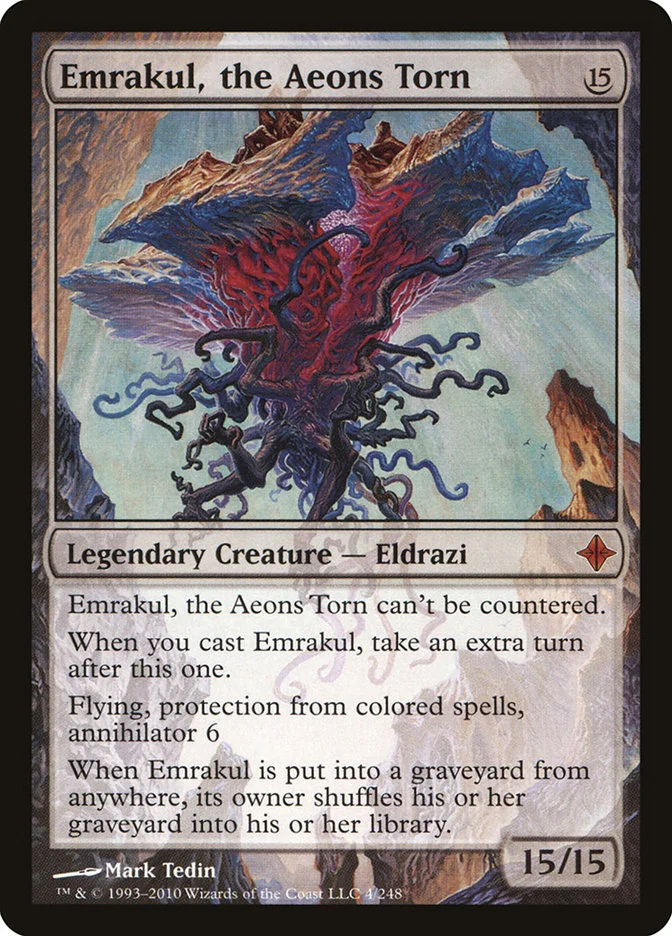 Emrakul, the Aeons Torn (Rise of the Eldrazi) - Magic: The Gathering in TCG Land