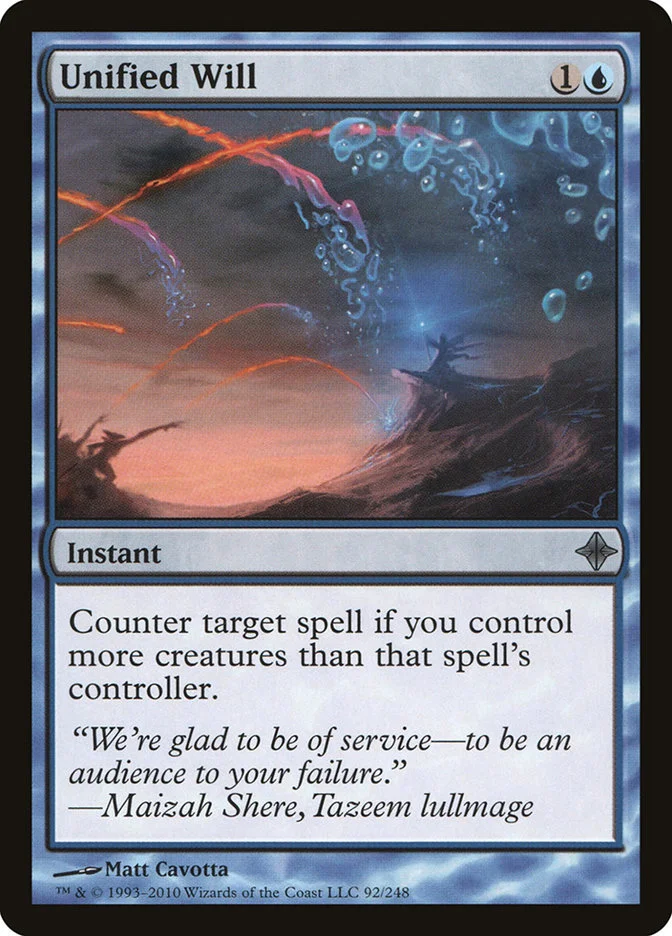 Unified Will (Rise of the Eldrazi) - Magic: The Gathering in TCG Land