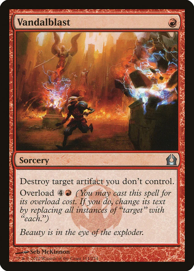 Vandalblast (Return to Ravnica) - Magic: The Gathering in TCG Land