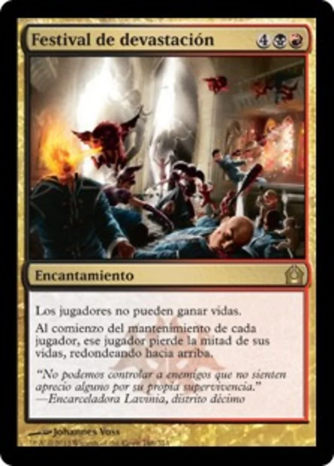 Festival de devastación (Return to Ravnica) - Magic: The Gathering in TCG Land