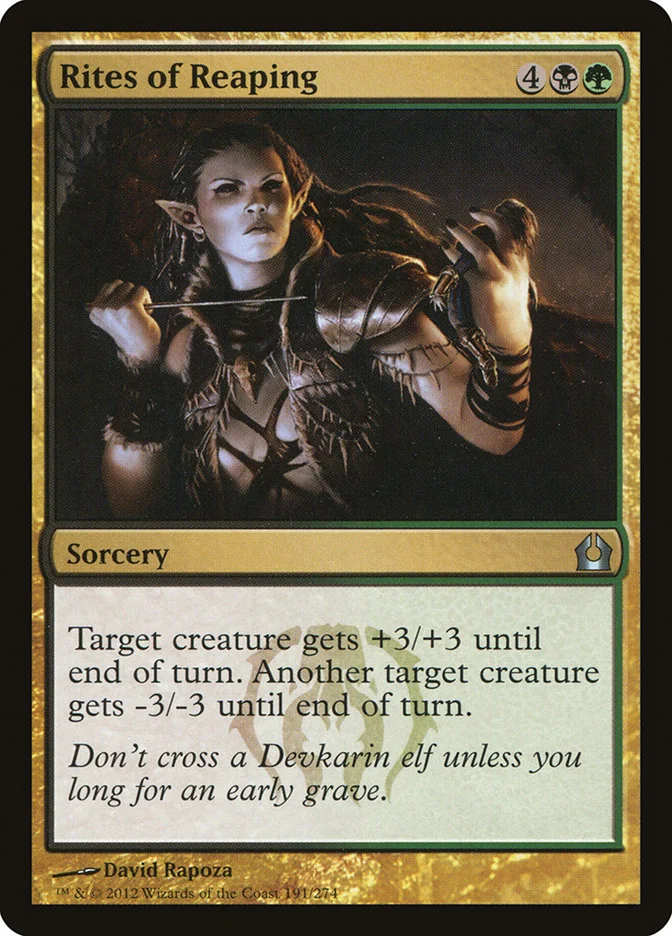 Rites of Reaping (Return to Ravnica) - Magic: The Gathering in TCG Land
