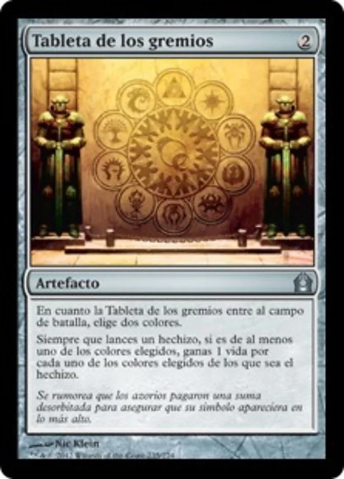 Tableta de los gremios (Return to Ravnica) - Magic: The Gathering in TCG Land