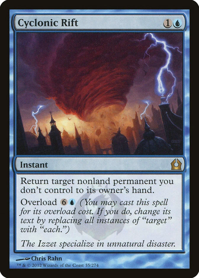 Cyclonic Rift (Return to Ravnica) - Magic: The Gathering in TCG Land