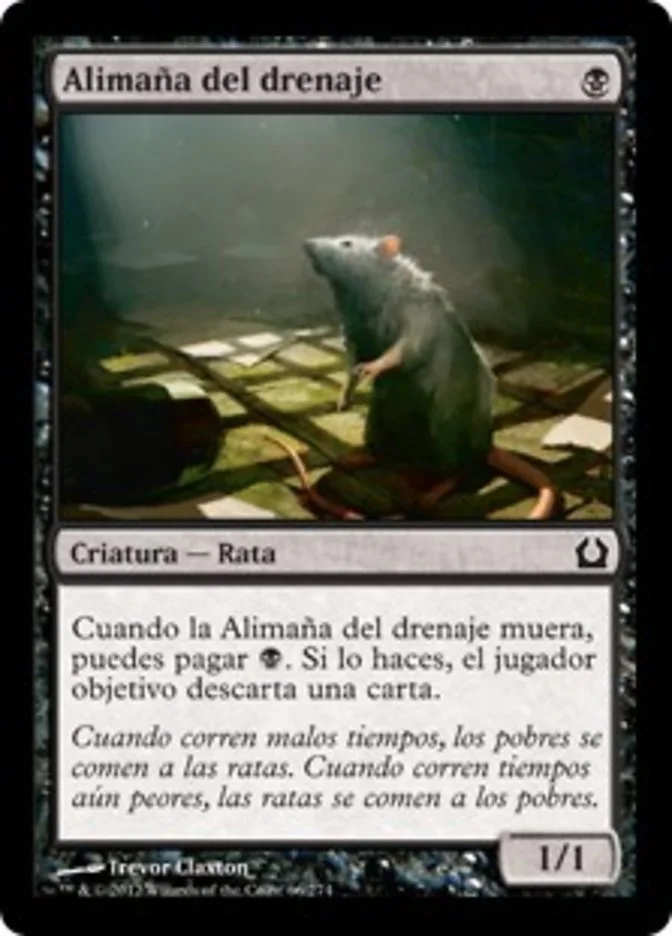 Alimaña del drenaje (Return to Ravnica) - Magic: The Gathering in TCG Land México