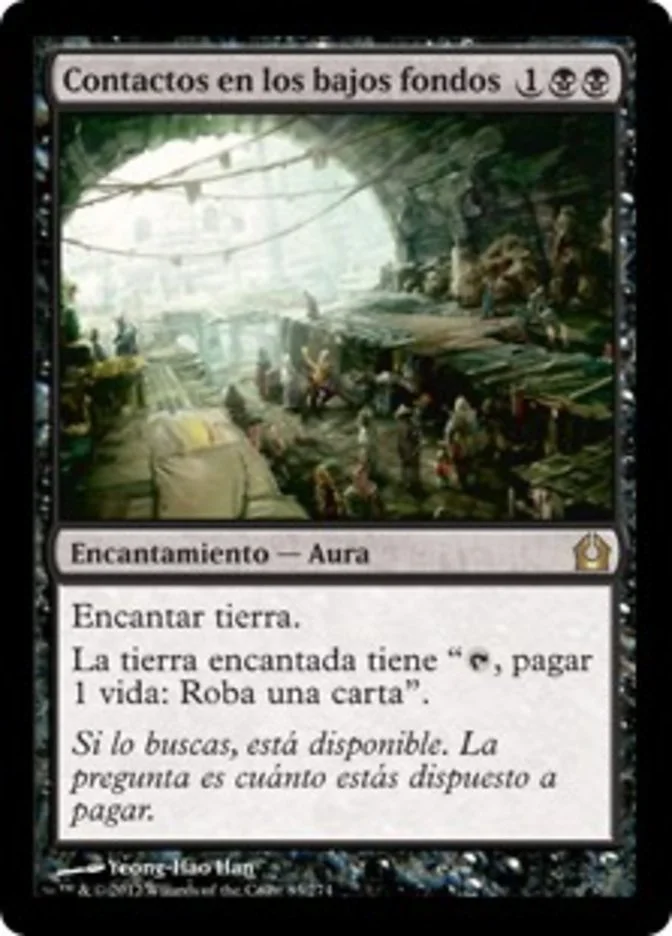 Contactos en los bajos fondos (Return to Ravnica) - Magic: The Gathering in TCG Land México