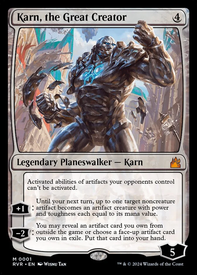 Karn, the Great Creator (Ravnica Remastered) - Magic: The Gathering in TCG Land