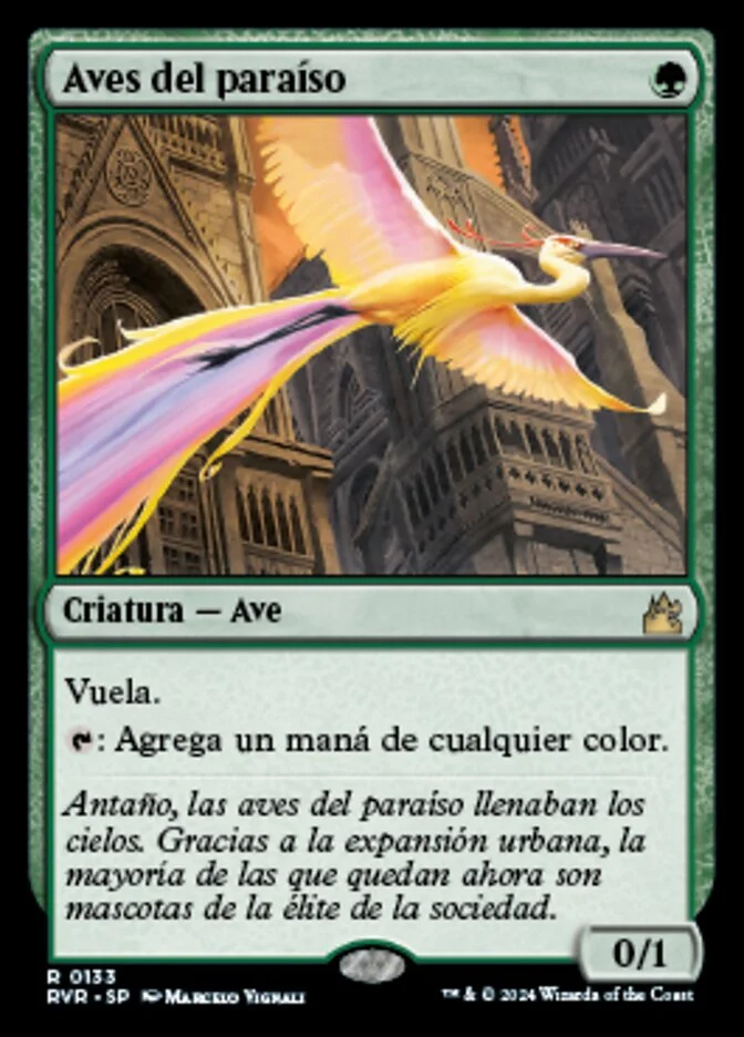 Aves del paraíso (Ravnica Remastered) - Magic: The Gathering in TCG Land