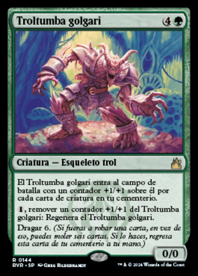 Troltumba golgari (Ravnica Remastered) - Magic: The Gathering in TCG Land México