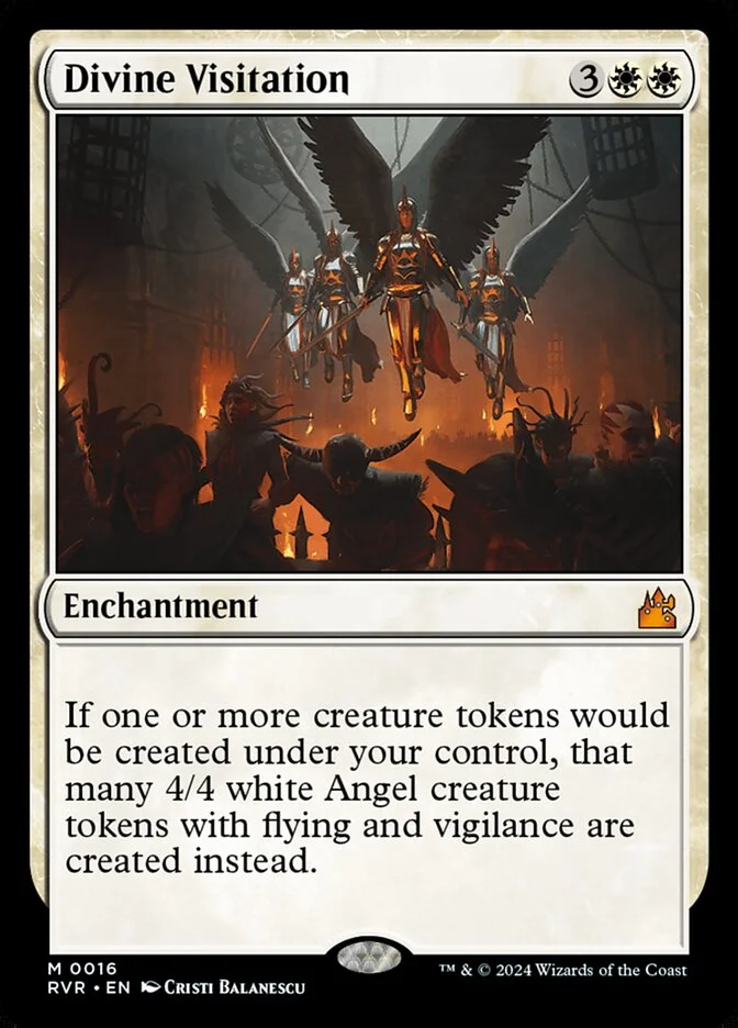 Divine Visitation (Ravnica Remastered) - Magic: The Gathering in TCG Land