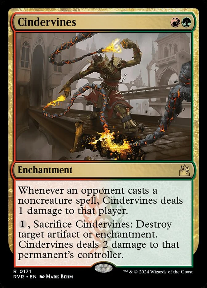 Cindervines (Ravnica Remastered) - Magic: The Gathering in TCG Land