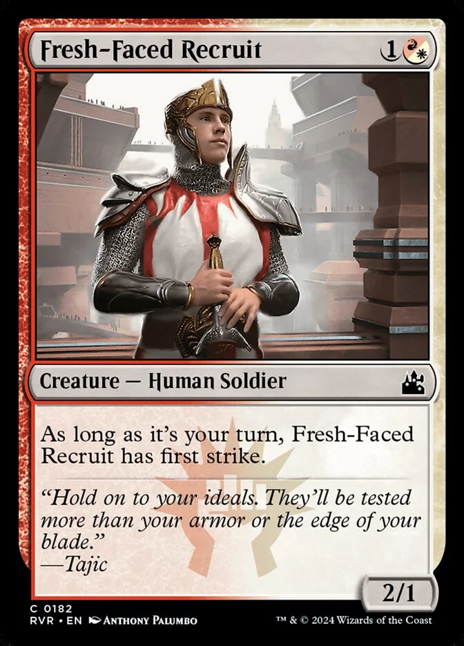 Fresh-Faced Recruit (Ravnica Remastered) - Magic: The Gathering in TCG Land México