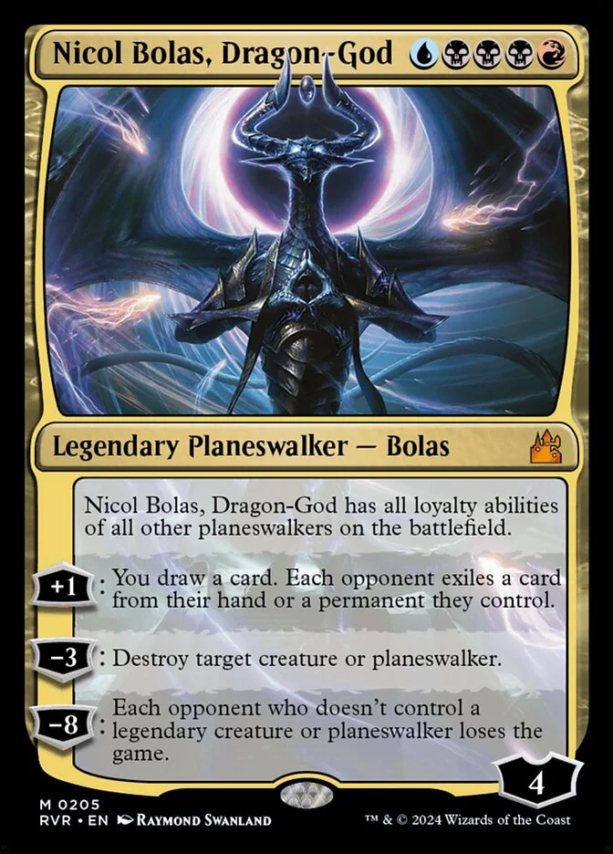Nicol Bolas, Dragon-God (Ravnica Remastered) - Magic: The Gathering in TCG Land México