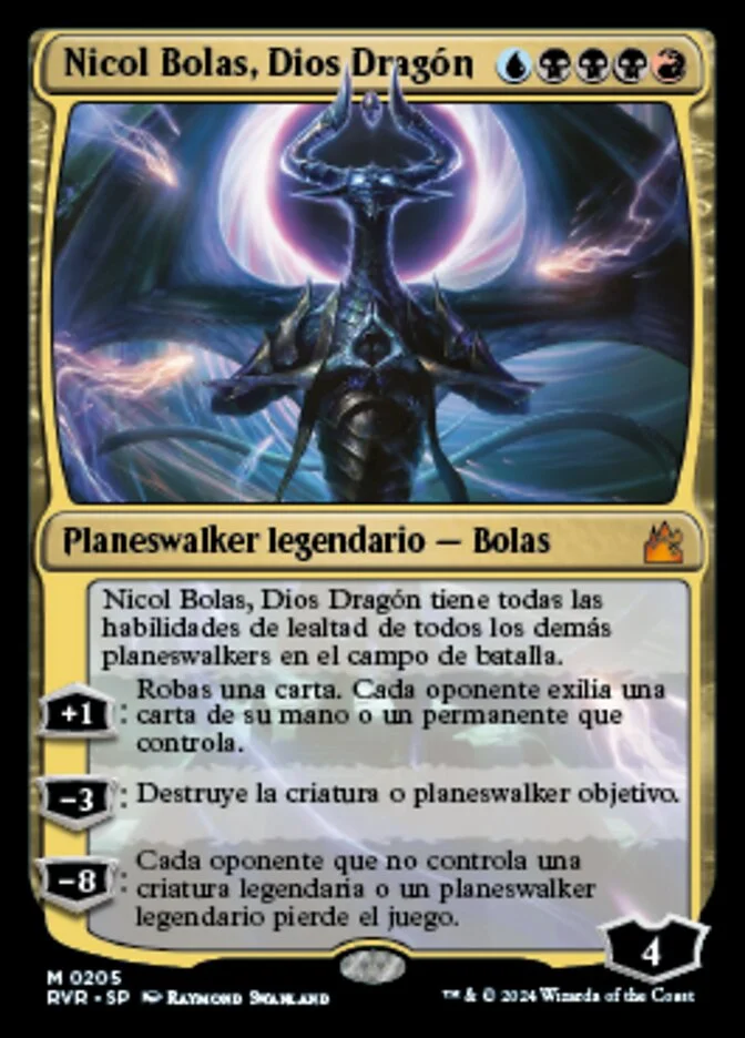 Nicol Bolas, Dios Dragón (Ravnica Remastered) - Magic: The Gathering in TCG Land