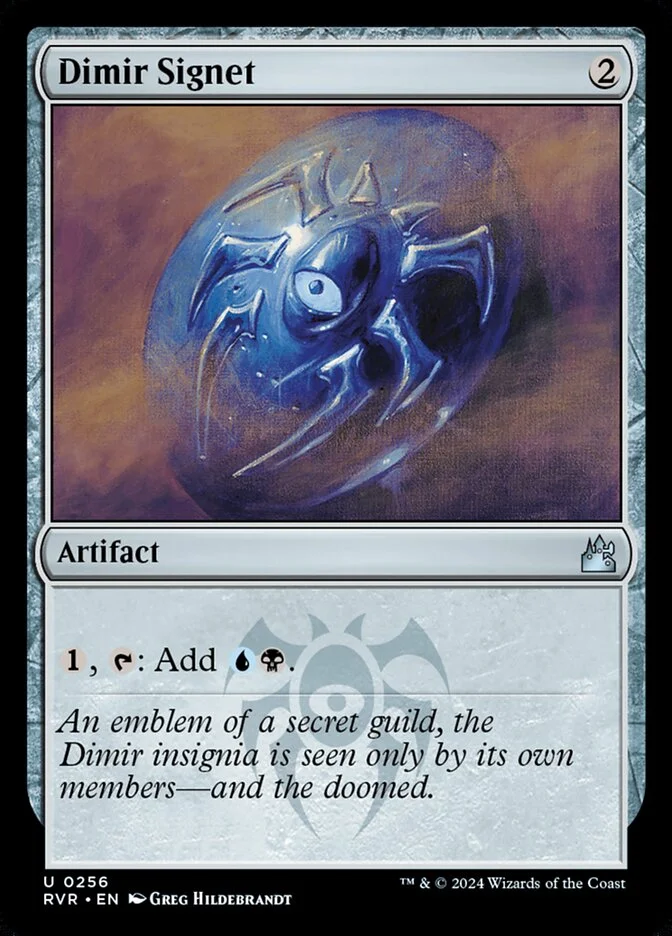 Dimir Signet (Ravnica Remastered) - Magic: The Gathering in TCG Land