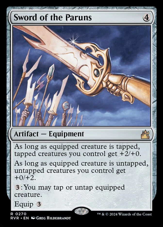 Sword of the Paruns (Ravnica Remastered) - Magic: The Gathering in TCG Land