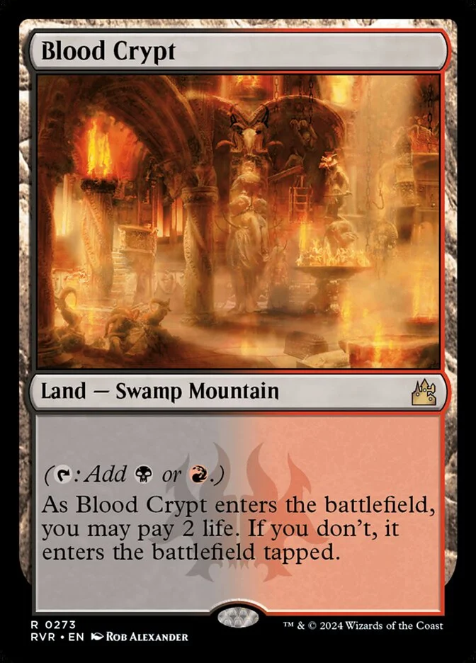 Blood Crypt MTG (Unfinity)