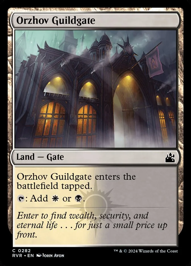 Orzhov Guildgate (Ravnica Remastered) - Magic: The Gathering in TCG Land