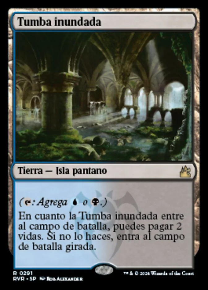 Tumba inundada (Ravnica Remastered) - Magic: The Gathering in TCG Land México