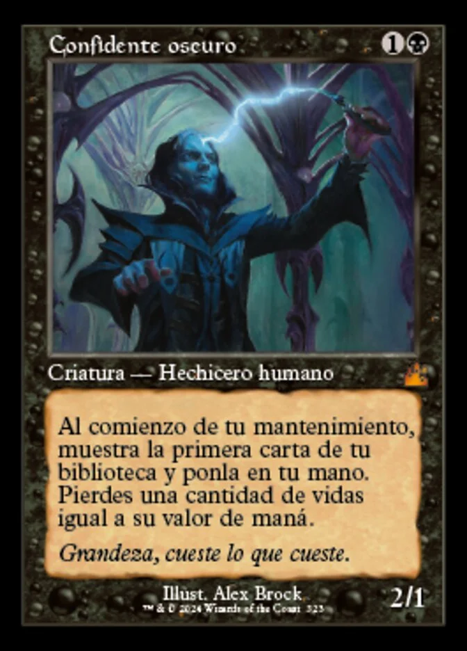 Confidente oscuro (Ravnica Remastered) - Magic: The Gathering in TCG Land