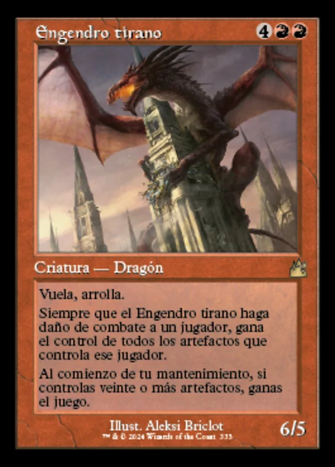 Engendro tirano (Ravnica Remastered) - Magic: The Gathering in TCG Land México