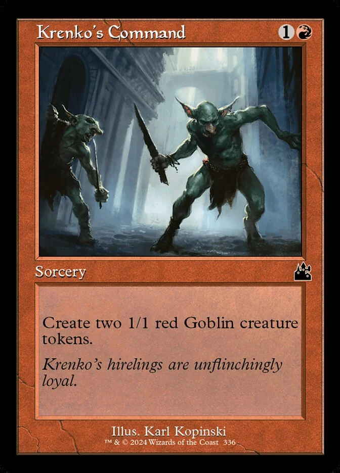 Krenko's Command (Ravnica Remastered) - Magic: The Gathering in TCG Land