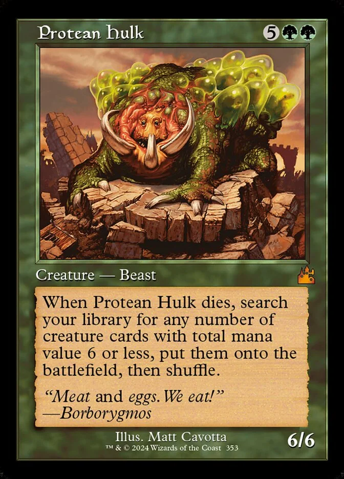 Protean Hulk (Ravnica Remastered) - Magic: The Gathering in TCG Land