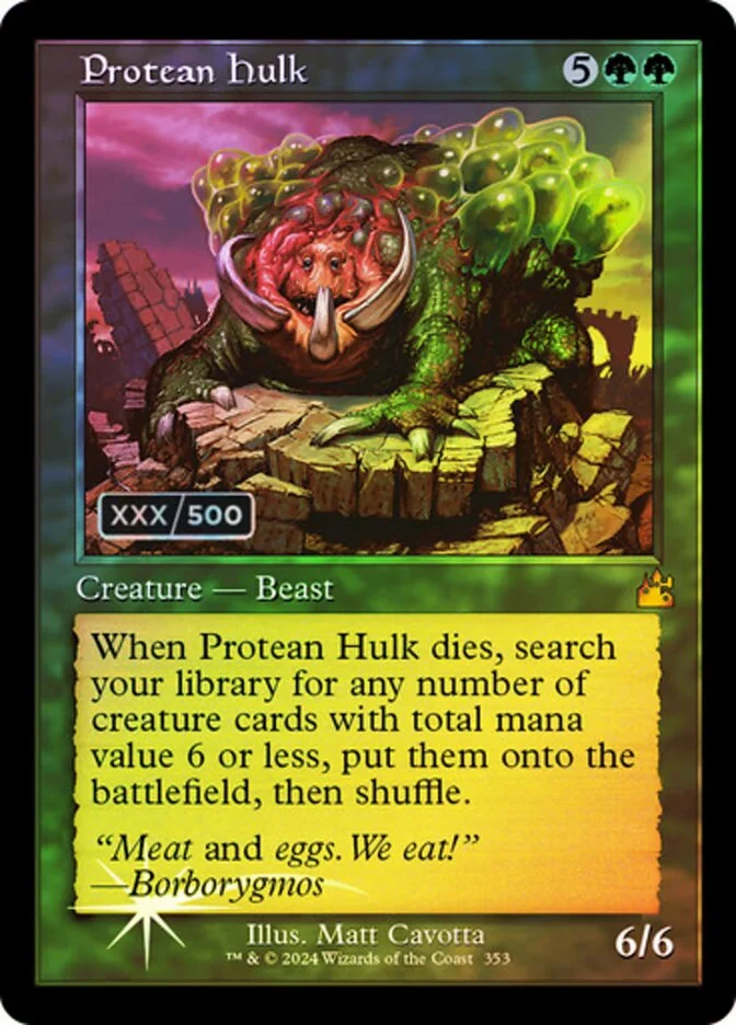 Protean Hulk (Ravnica Remastered) - Magic: The Gathering in TCG Land