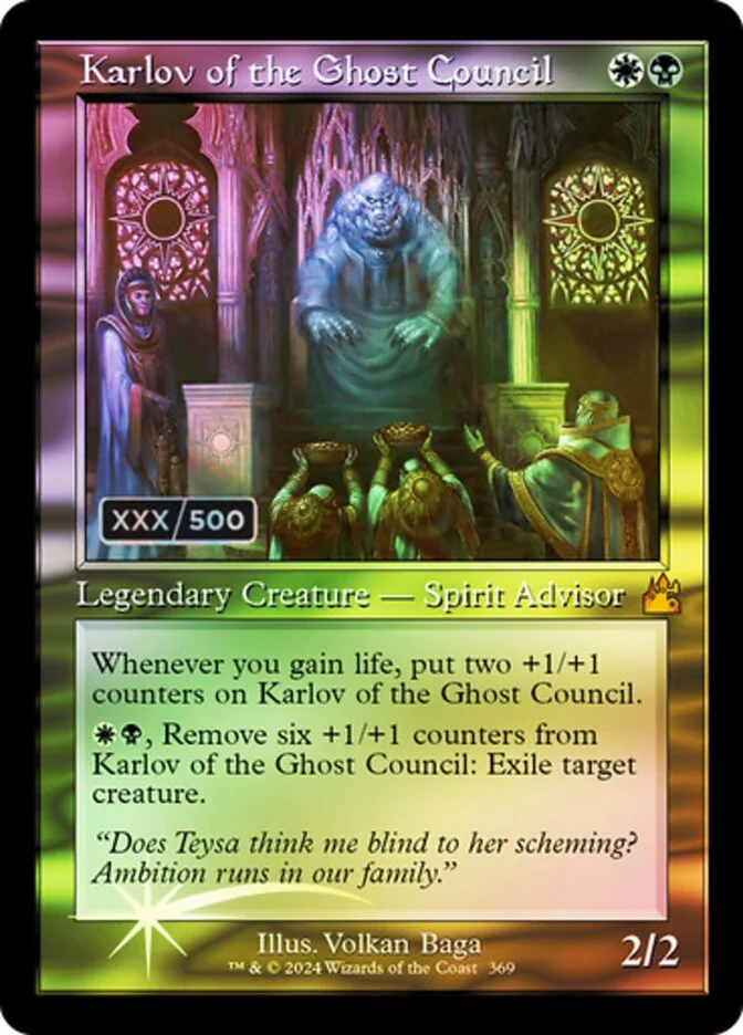 Karlov of the Ghost Council (Ravnica Remastered) - Magic: The Gathering in TCG Land México
