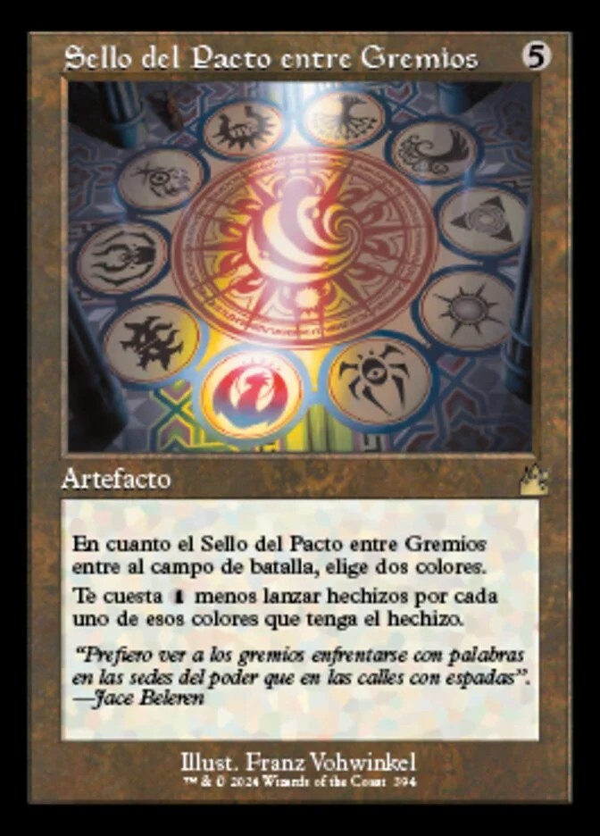 Sello del Pacto entre Gremios (Ravnica Remastered) - Magic: The Gathering in TCG Land
