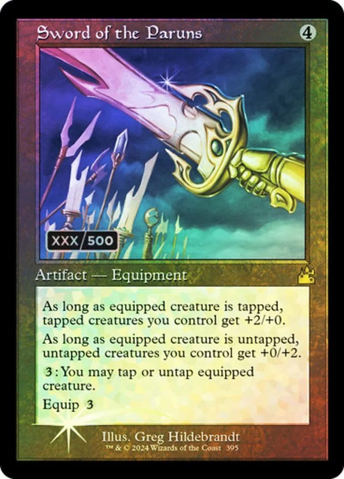 Sword of the Paruns (Ravnica Remastered) - Magic: The Gathering in TCG Land México