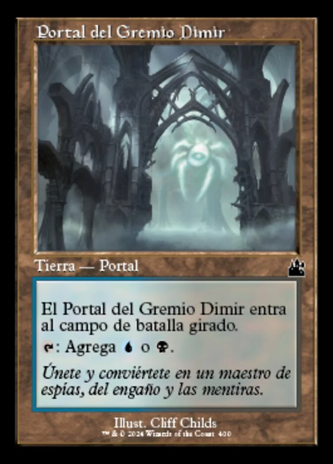 Portal del Gremio Dimir (Ravnica Remastered) - Magic: The Gathering in TCG Land